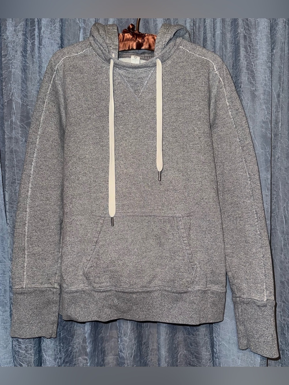 Aerie Fit Heavyweight Hoodie Sweatshirt Gray Women’s Size Large